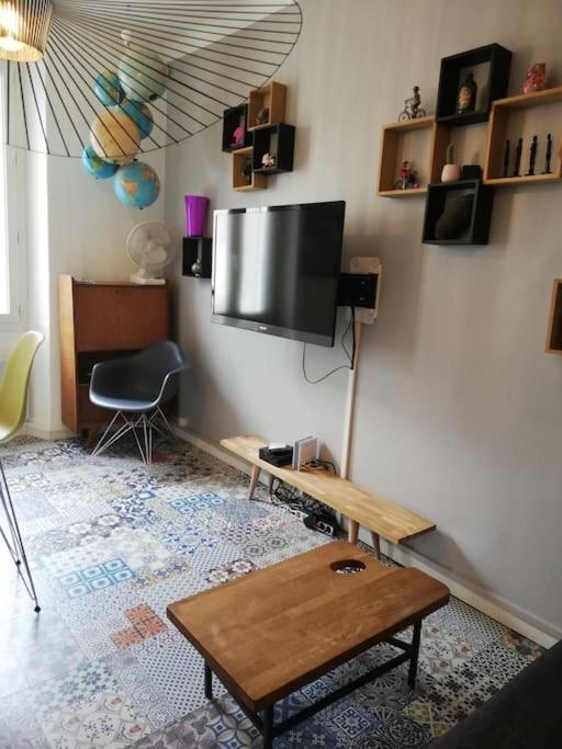 Ferienwohnung Plein Coeur Du Quartier Du Panier . Chaleureux T2. Marseilles Exterior foto